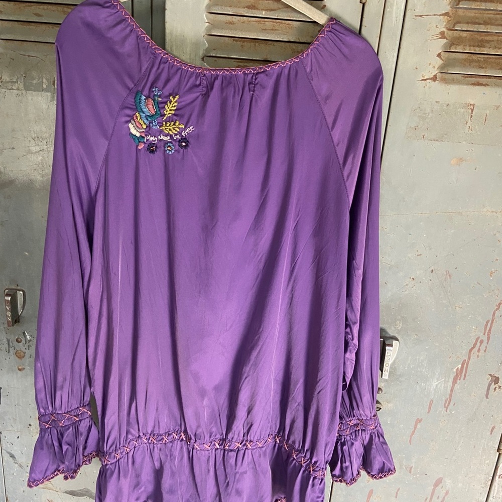 Double D Ranch Embroidered Tunic 💜 - Picture 3 of 7
